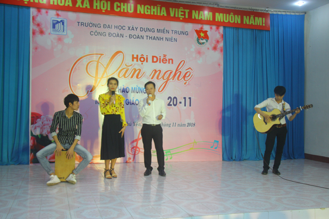 Hội diễn văn nghệ ch&agrave;o mừng ng&agrave;y Nh&agrave; gi&aacute;o Việt Nam 20/11