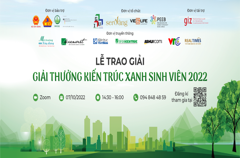 kienviet le trao giai thuong kien truc xanh sinh vien 2022 se dien ra truc tuyen ngay 7 10